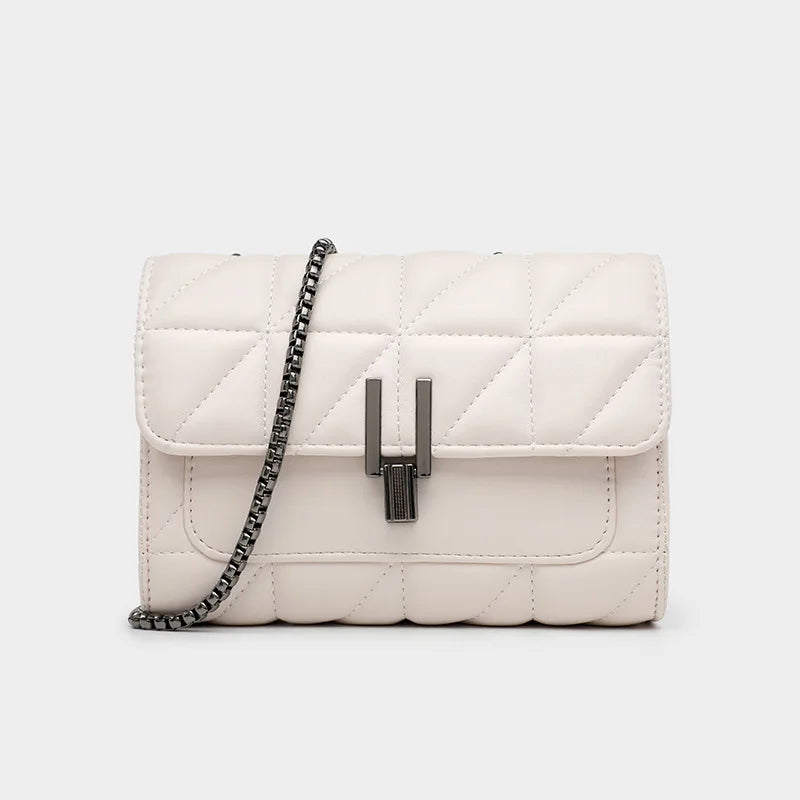 Luxury Style Women's Shoulder Bag – Leather with Chain Strap