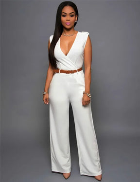Elegant and Sophisticated Women's Jumpsuit – Chic Style, Sensual Fit and One Piece with Trousers