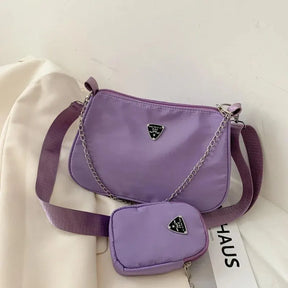 Women's Nylon Crossbody Bag – Casual, Lightweight and Portable Design