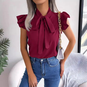 Stylish Summer T-shirt – Short Sleeve, Simple and Versatile Cut