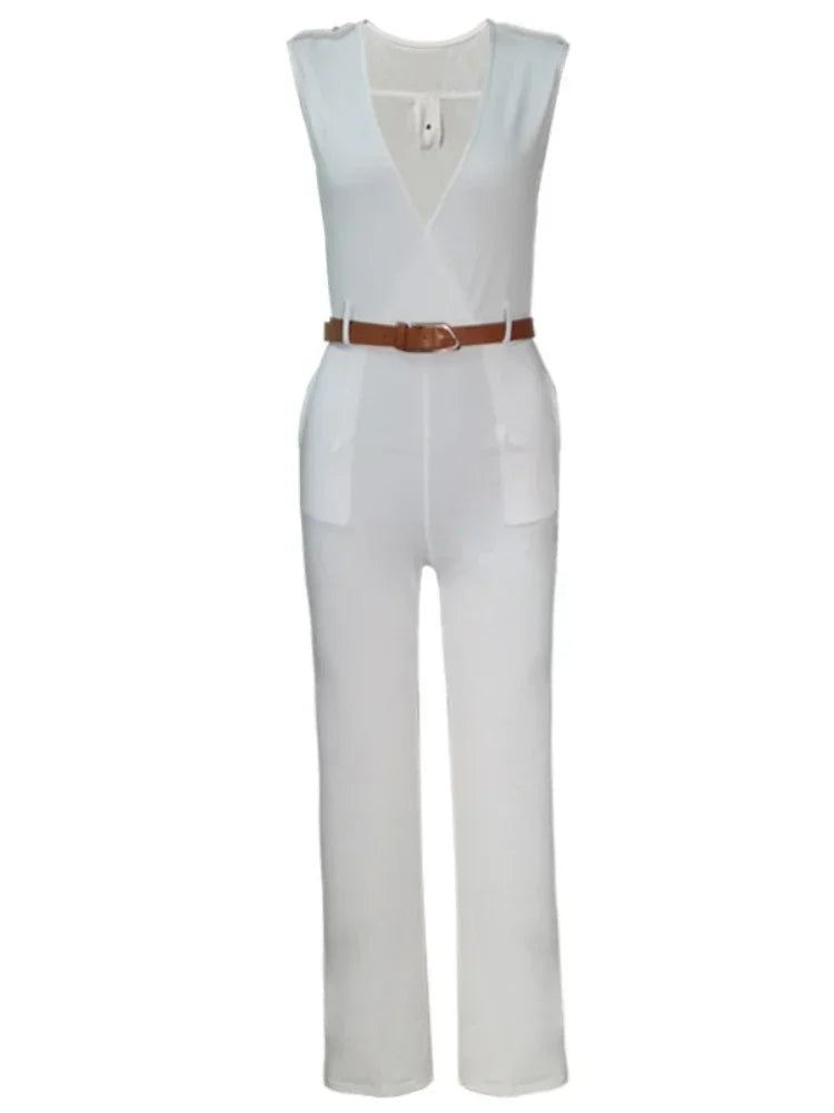 Elegant and Sophisticated Women's Jumpsuit – Chic Style, Sensual Fit and One Piece with Trousers