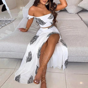 Women's Bohemian 2-Piece Set – Elegant Summer Dresses | Fresh and Stylish Look