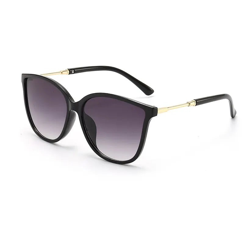 Óculos de Sol Femininos Estilo Vintage – Modelo Cat Eye com Lentes Espelhadas