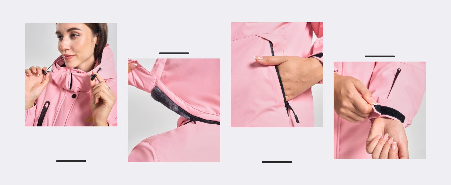 Casaco Feminino de Inverno – Impermeável, Forrado e Elegante