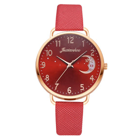 Watch Set with Leather Strap and Bracelet | Elegant and Modern Design