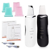Luxury Ultrasonic Facial Cleansing Spatula – Peeling, Lifting and Blackhead Removal for Radiant Skin