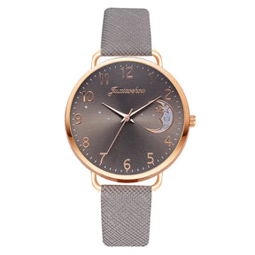 Watch Set with Leather Strap and Bracelet | Elegant and Modern Design