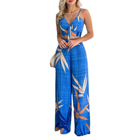 Women's Spring/Summer 2025 Outfit – Tank Top and Elegant Trousers