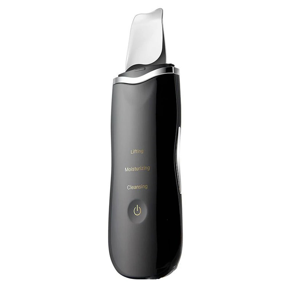 Luxury Ultrasonic Facial Cleansing Spatula – Peeling, Lifting and Blackhead Removal for Radiant Skin