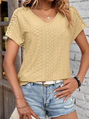 V-Neck T-Shirt – Casual and Fresh Style for Summer