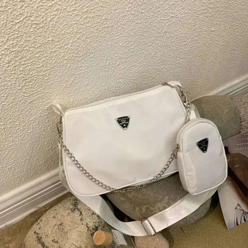 Women's Nylon Crossbody Bag – Casual, Lightweight and Portable Design