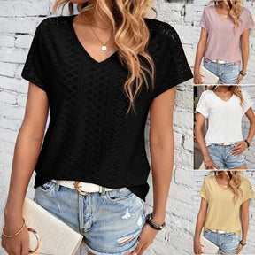 V-Neck T-Shirt – Casual and Fresh Style for Summer