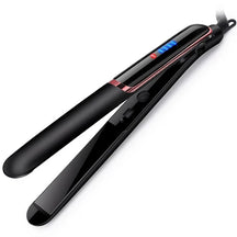 Professional Hair Straightener with Ceramic Technology and Negative Ions – Fast Heating and LCD Screen 