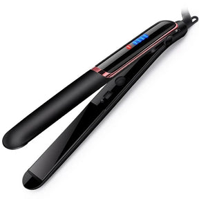 Professional Hair Straightener with Ceramic Technology and Negative Ions – Fast Heating and LCD Screen 