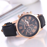 Luxury Women's Watch – Classic Style with Multicolor Dial and Roman Numerals