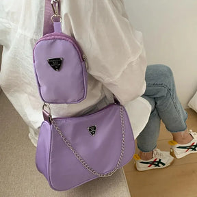 Women's Nylon Crossbody Bag – Casual, Lightweight and Portable Design