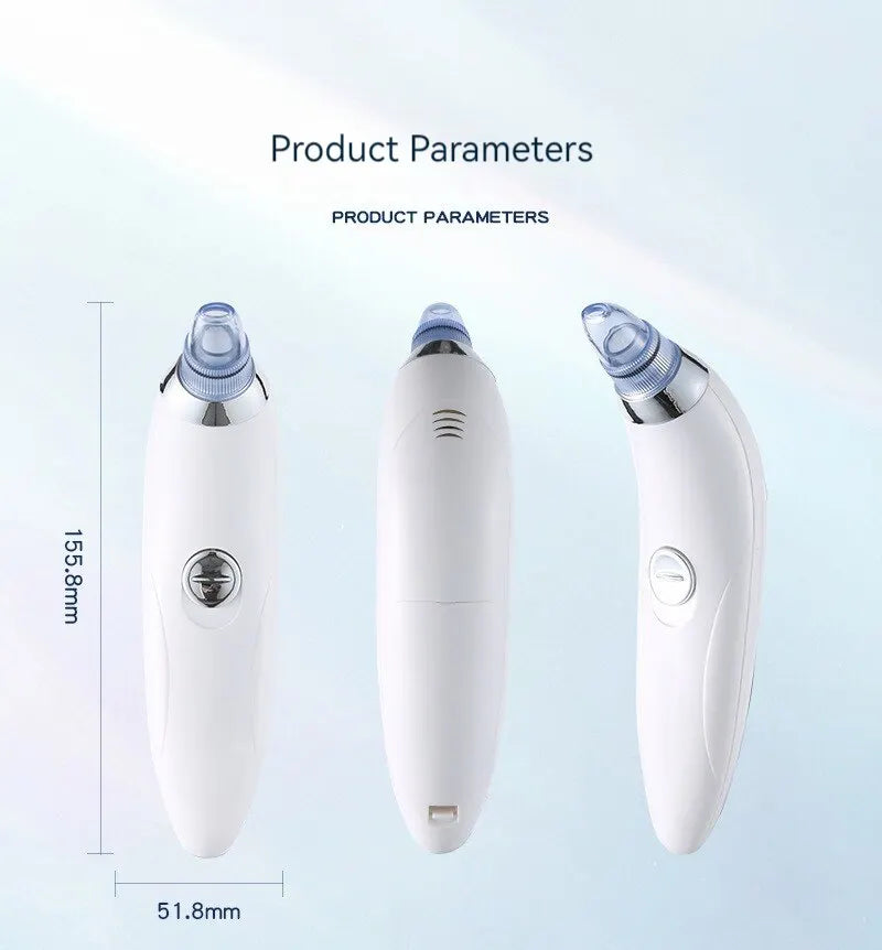 Electric Blackhead Remover Vacuum Suction – Deep Pore Cleansing and Premium Facial Care
