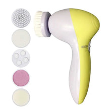 5-in-1 Luxury Facial Cleansing Brush – Spa Massager, Blackhead Removal and Deep Skin Care