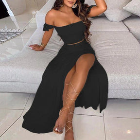 Women's Bohemian 2-Piece Set – Elegant Summer Dresses | Fresh and Stylish Look