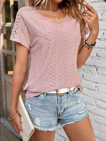 V-Neck T-Shirt – Casual and Fresh Style for Summer