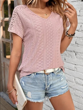 V-Neck T-Shirt – Casual and Fresh Style for Summer