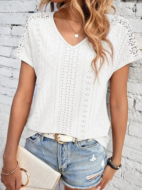 V-Neck T-Shirt – Casual and Fresh Style for Summer