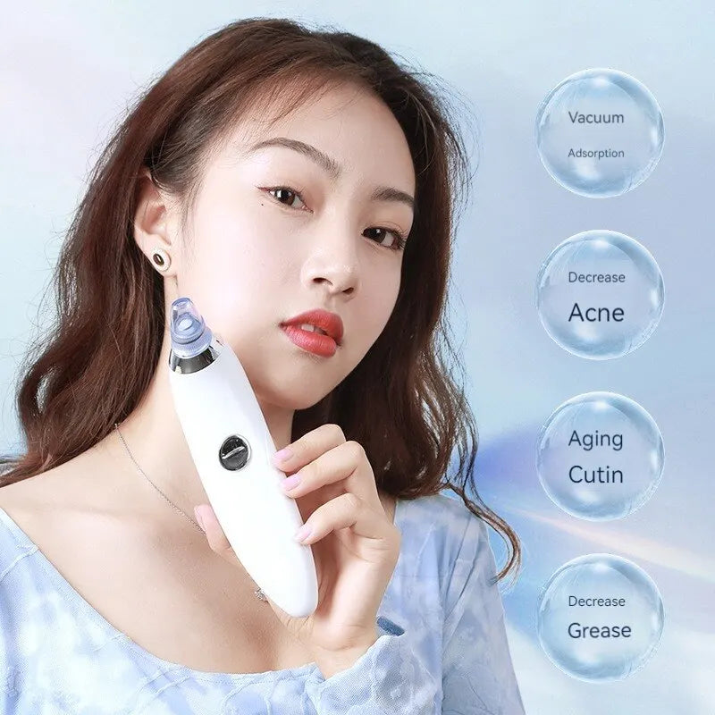 Electric Blackhead Remover Vacuum Suction – Deep Pore Cleansing and Premium Facial Care