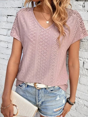 V-Neck T-Shirt – Casual and Fresh Style for Summer