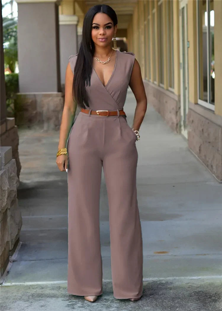 Elegant and Sophisticated Women's Jumpsuit – Chic Style, Sensual Fit and One Piece with Trousers