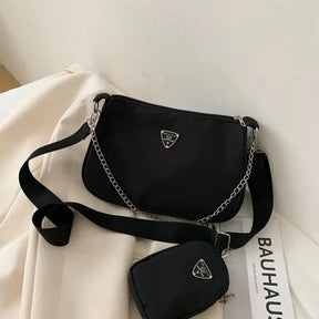 Women's Nylon Crossbody Bag – Casual, Lightweight and Portable Design
