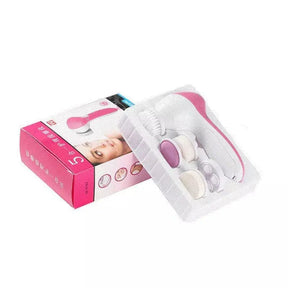 5-in-1 Luxury Facial Cleansing Brush – Spa Massager, Blackhead Removal and Deep Skin Care