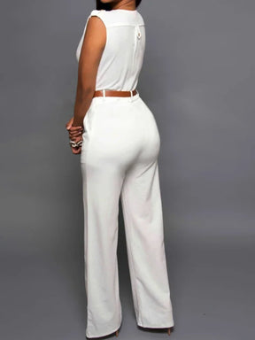 Elegant and Sophisticated Women's Jumpsuit – Chic Style, Sensual Fit and One Piece with Trousers