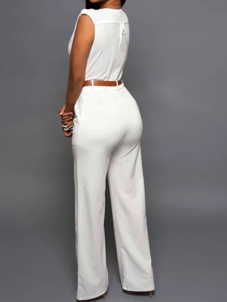 Elegant and Sophisticated Women's Jumpsuit – Chic Style, Sensual Fit and One Piece with Trousers