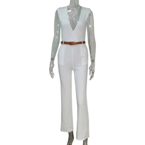 Elegant and Sophisticated Women's Jumpsuit – Chic Style, Sensual Fit and One Piece with Trousers