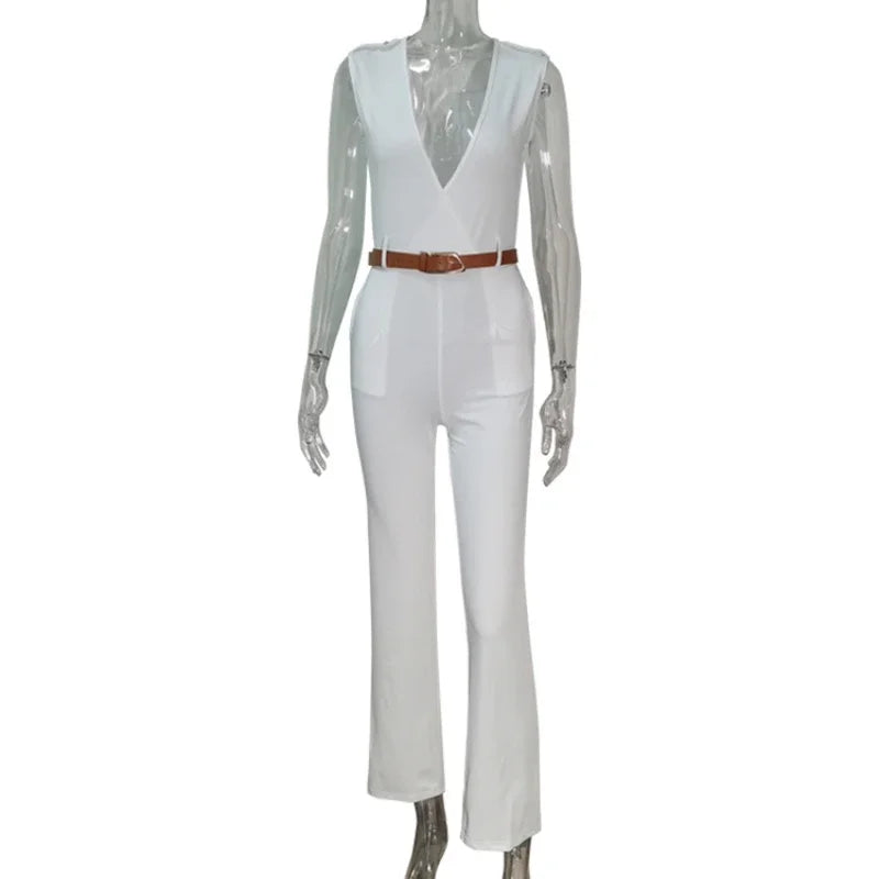 Elegant and Sophisticated Women's Jumpsuit – Chic Style, Sensual Fit and One Piece with Trousers