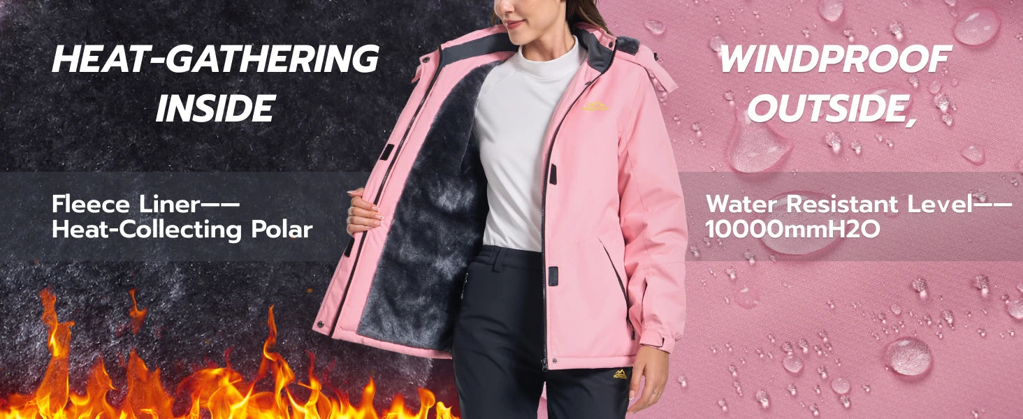 Casaco Feminino de Inverno – Impermeável, Forrado e Elegante